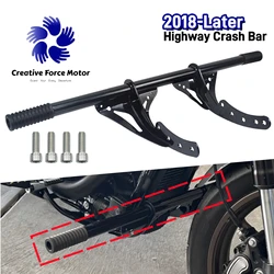 Motorcycles Bumper Frame front peg Engine Guard Crash Bar For Harley Softail Standard Low Rider S FXLRS Street Bob 114 2018-2024