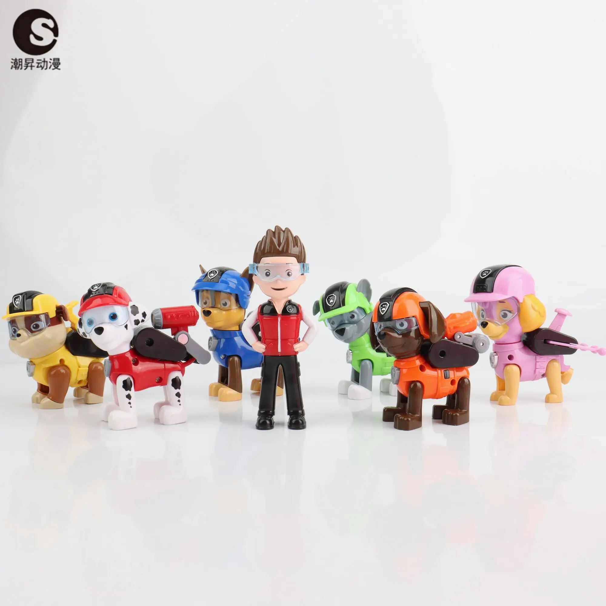 

Игровой набор Paw Patrol: 7 подвижных фигурок (Райдер, Чейз, Скай, Маршалл) – идеальный подарок на день рождения
