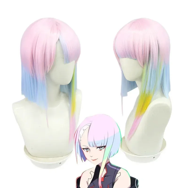 CyAnime Cyberpunk Edgerunners Lucy Cosplay Costume Bodysuit Jumpsuits Jacket Wig Full Suit Halloween Costumes for Women CD2359 - view 5