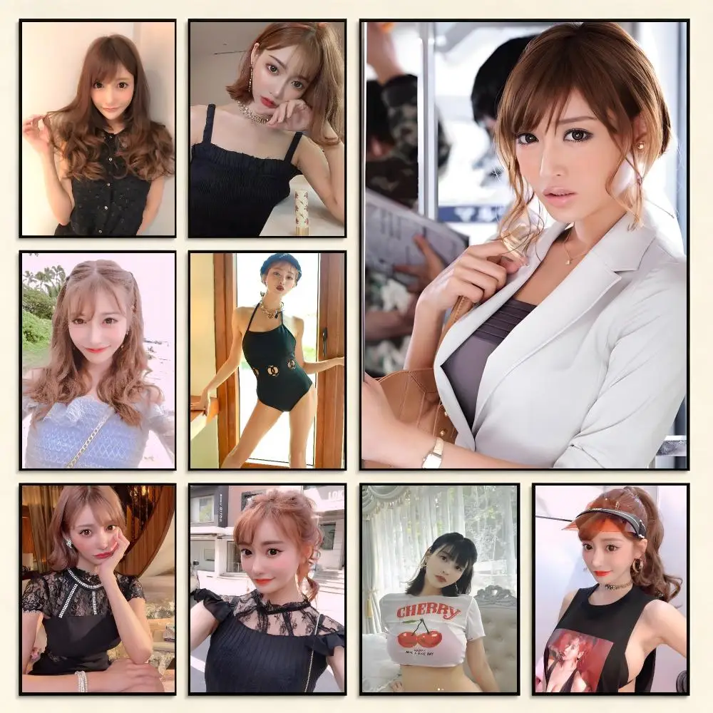 Voice Actress Kirara Asuka Poster Digital Solvent Print Waterproof PP Fade-Resistant Wall Art Room Decor Gift