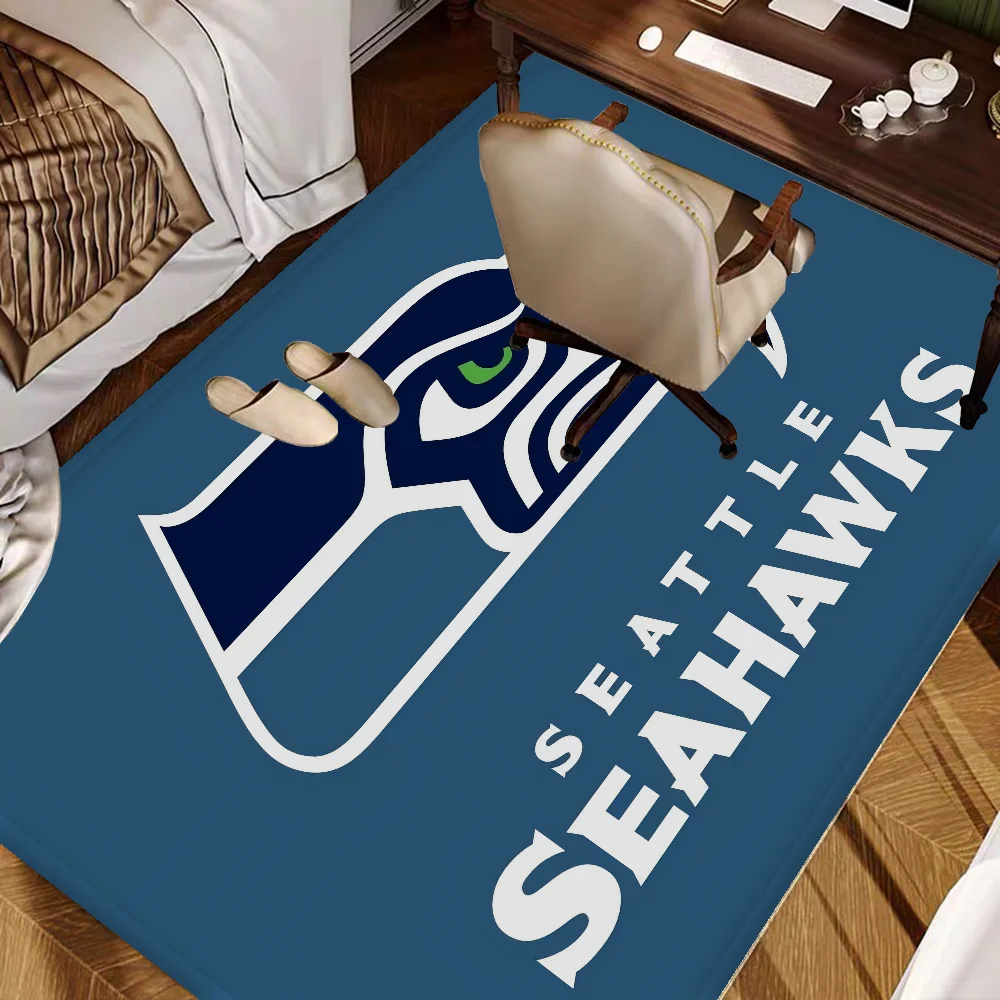 Tappetino con Logo della squadra NFL INS Style Soft Bedroom Floor House lavanderia tappetino antiscivolo tappeti per la casa