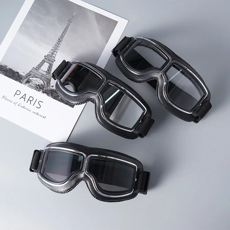 

Очки для мотоциклетного шлема Harley, ветрозащитные декоративные линзы, материал ТПУ, регулируемый плечевой ремень, унисекс, разноцветные для велосипеда