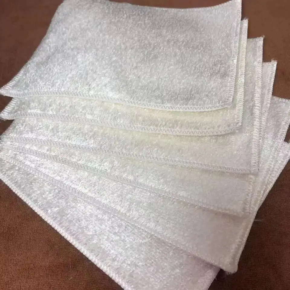 Wholesale high efficient ANTI-GREASY bamboo fiber cleaning cloths magic multi-function dish washing cloth towel cleaning rags