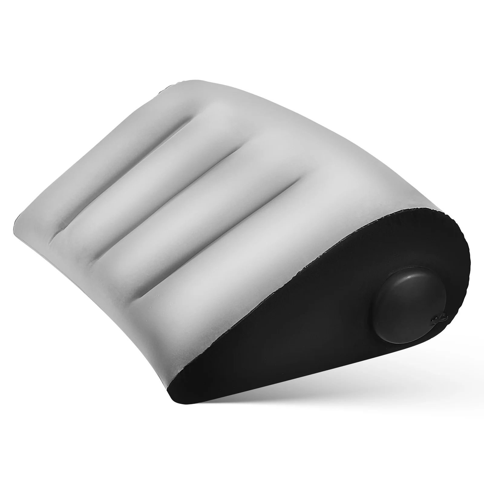 

Inflatable Travel Pillow Soft PVC Triangle Shape Comfortable Camping Hiking Nap Pillow Portable Lightweight Foldable