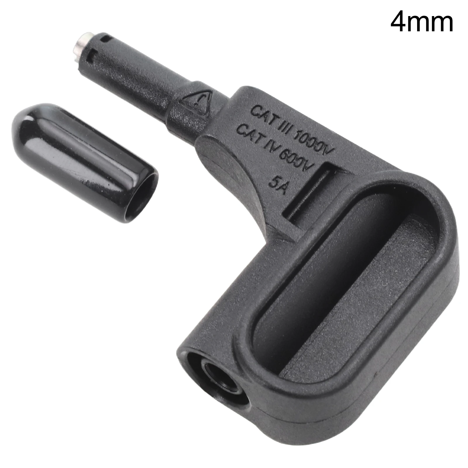 DIY Cabeça Magnética Multímetro Eletrônico, Plug Magnet Probe, Terminal Rápido, 4mm, 1Pc