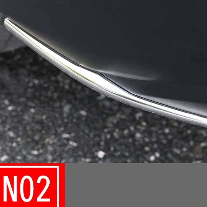 Car Bumper Front and Rear Corner Protection Trim Strip Front and Rear Corner Trim Cover for Mazda CX-30 2020 2021