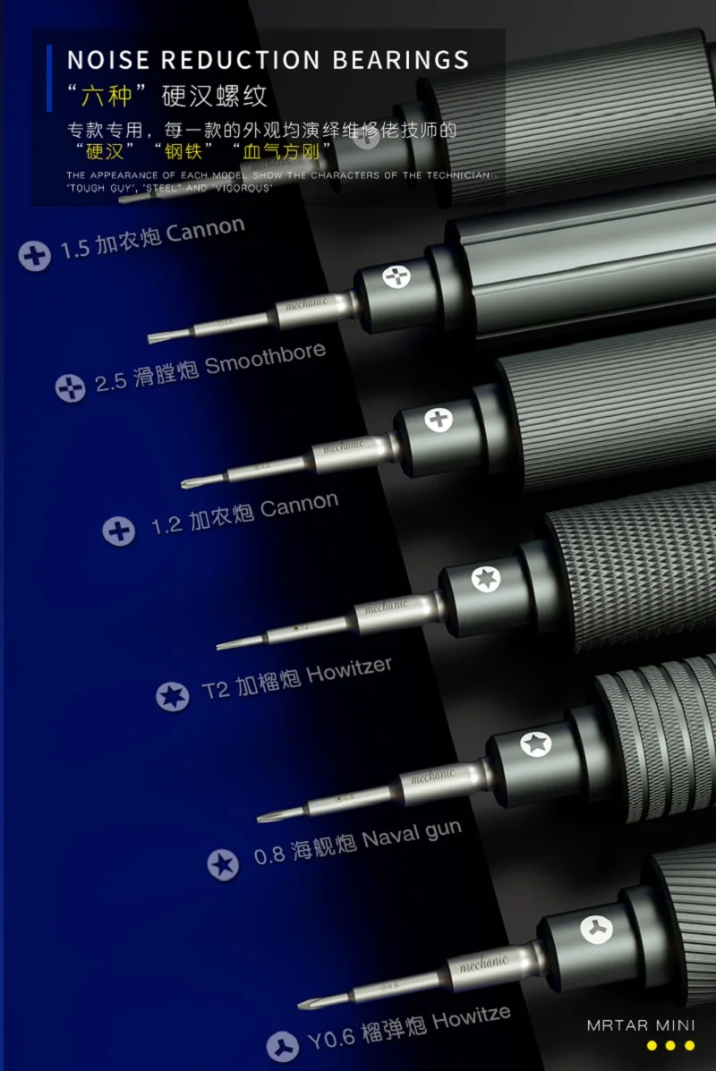 Mechanic 6in1 iShell High Hardness Screwdriver Cross Y-type Torx 0.6 Disassemble Mobile Phone Watch Tablet Repair OpeningTool