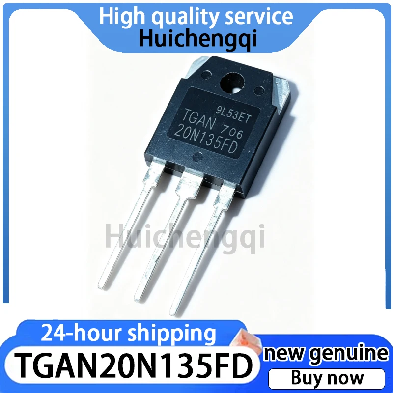 2PCS TGAN20N135FD TO-3P 1350V/20A Induction Cooker Commonly Used IGBT Tube