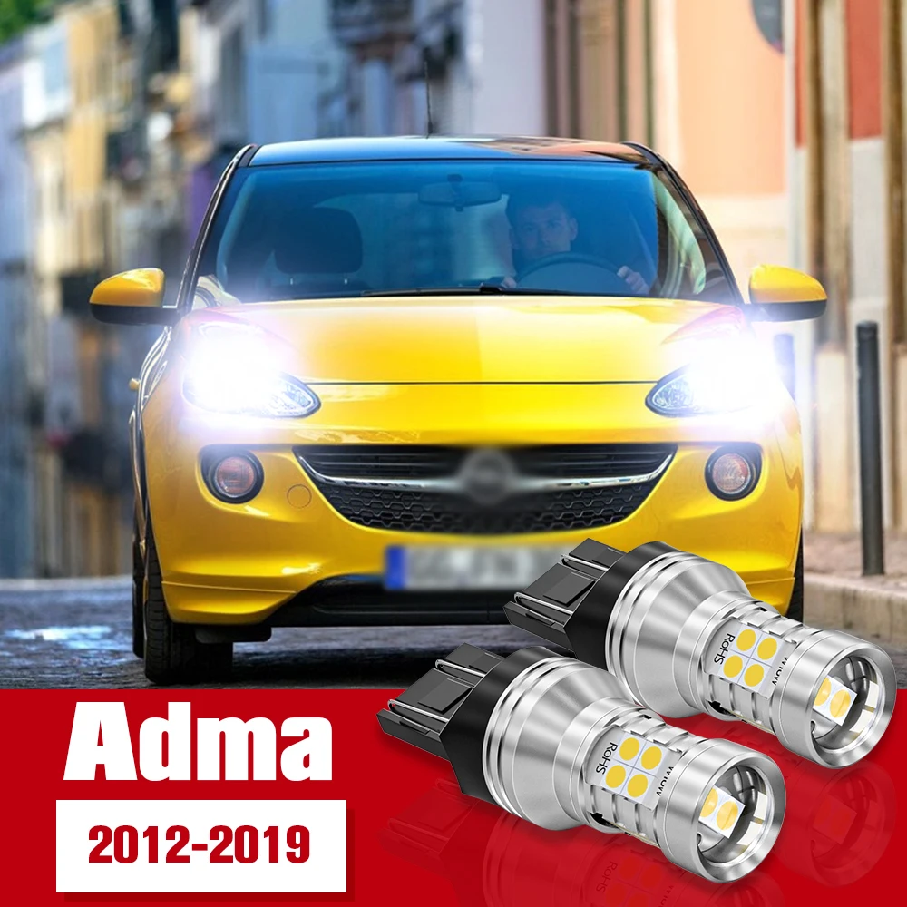 

2pcs Daytime Running Light Accessories LED DRL For Opel Adma 2012-2019 2013 2014 2015 2016 2017 2018