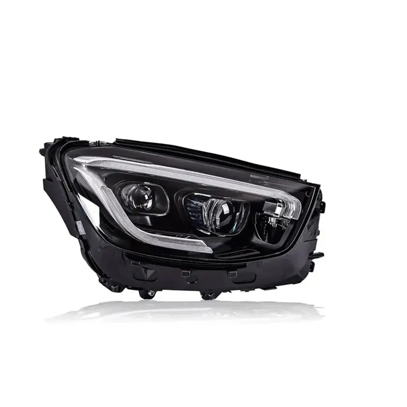 SMVP For Mercedes-Benz W253 GLC300 LED headlight assembly Plug and Playretrofit day running light 2016-2022 Auto light system