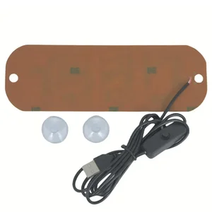 Lâmpada indicadora do pára-brisas do carro, luz do pára-brisa, luz do sinal do brilho, luzes da decoração, ajuste para Uber Cab, 12V 10 principais vendas assessorios uber - №2