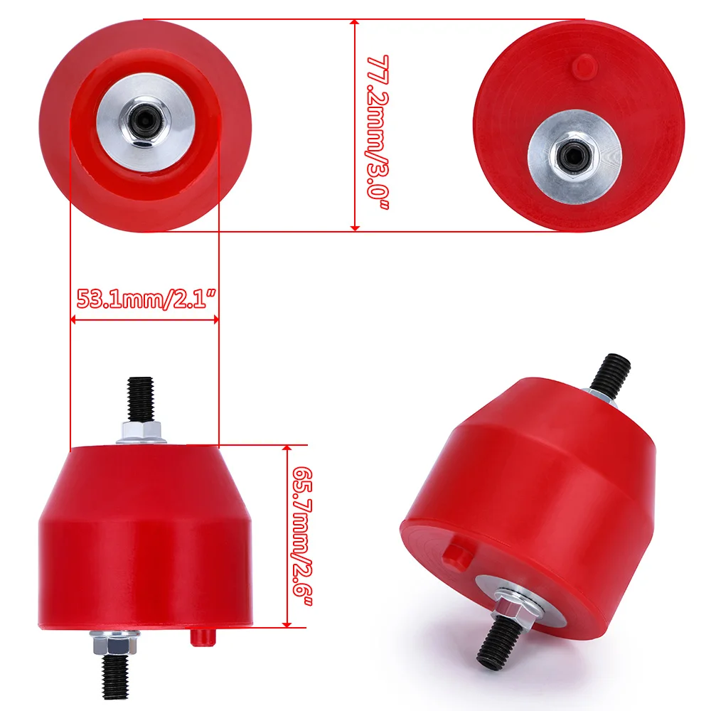 Isolador de montagem frontal L&R do motor de substituição OEM de montagem de transmissão para BMW E36 E46 poliuretano 11811140985 22116779970