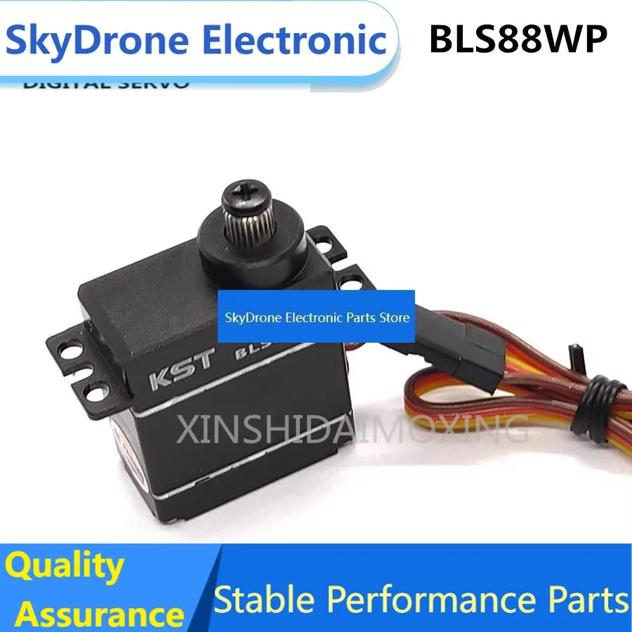 SkyDElKST BLS88WP Mini Brushless All-Metal Digital High-Voltage High-Speed 8.5KG Waterproof IP67 RC Servo For Boat Pancar Crawl