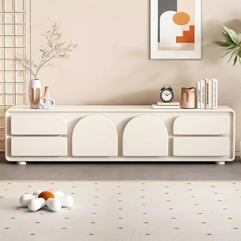 

Французский простой шкаф для гостиной, современный небольшой напольный шкаф для телевизора для гостиной, экономия места, дизайнерская мебель для салона