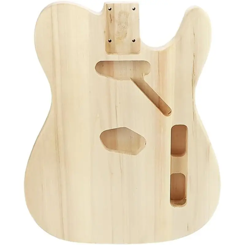 SB20 Unfinished Tele Electric Guitar Body Aspen Wood Blank Guitar Barrel DIY Replacement Part for Electric Guitar
