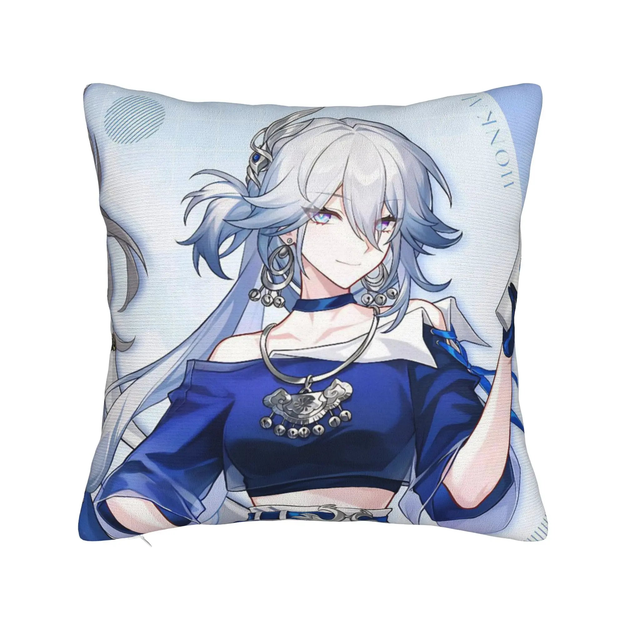 Decorative Pillow Cover Honkai Star Rail Merch Bedroom  Throw Pillow Case Cover Drop Shipping Multi-Size