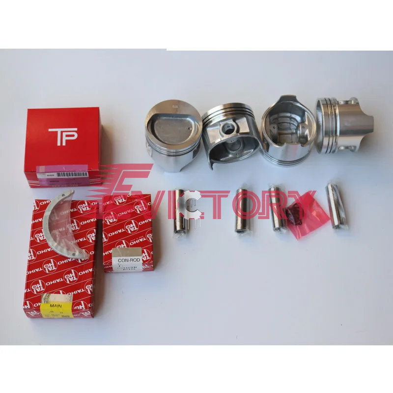 For TOYOTA 4Y oversize rebuild overhaul kit +1.00mm piston + gasket + bearing