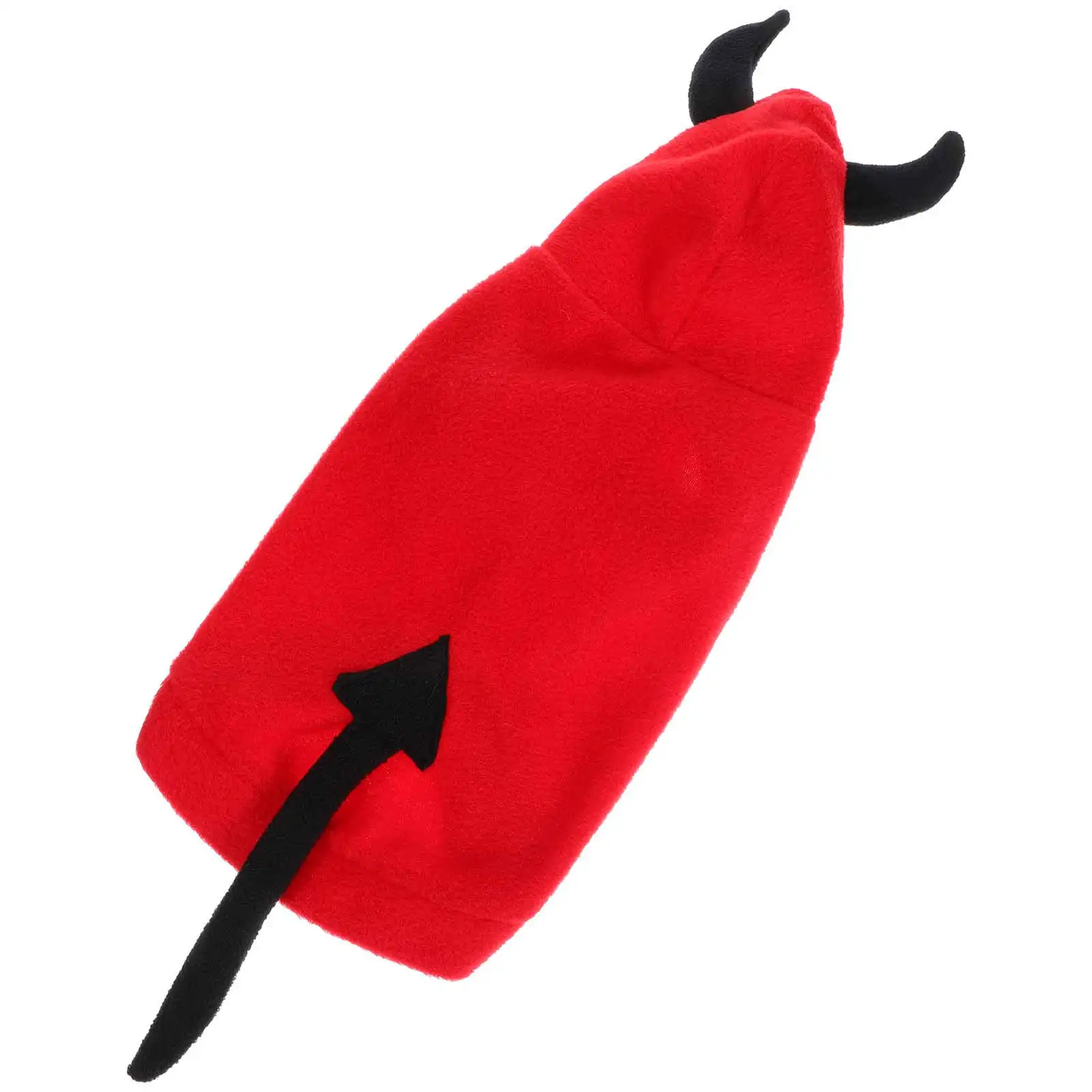 

Pet Costume Halloween Devil Style Dog Clothes Small Dog Warm Three-Dimensional Outdoor Party Outfit Pet Clothes