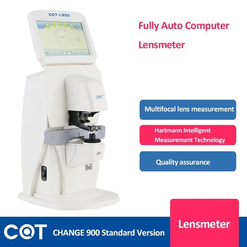 COT-L900 optique de lensmètre numérique avec le fDynmètre optique automatique de lumière bleue UV