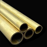 Brass Capillary Large Round Metal Tube  2mm 3mm 4mm 5mm 6mm 7mm 8mm 9mm 10mm 11mm 12mm 13mm 14mm 15mm 16mm 17mm 18mm 19mm 20mm