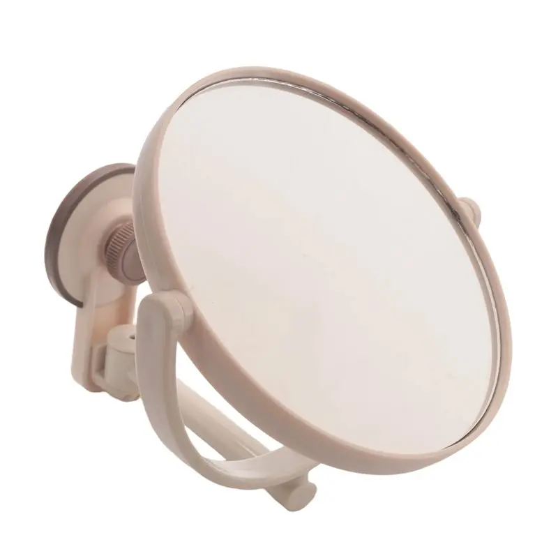 A68P-Bath Mirror Cosmetic Mirror 1X/3X Magnification Suction Cup Adjustable Makeup Mirror Double-Sided Bathroom Mirror