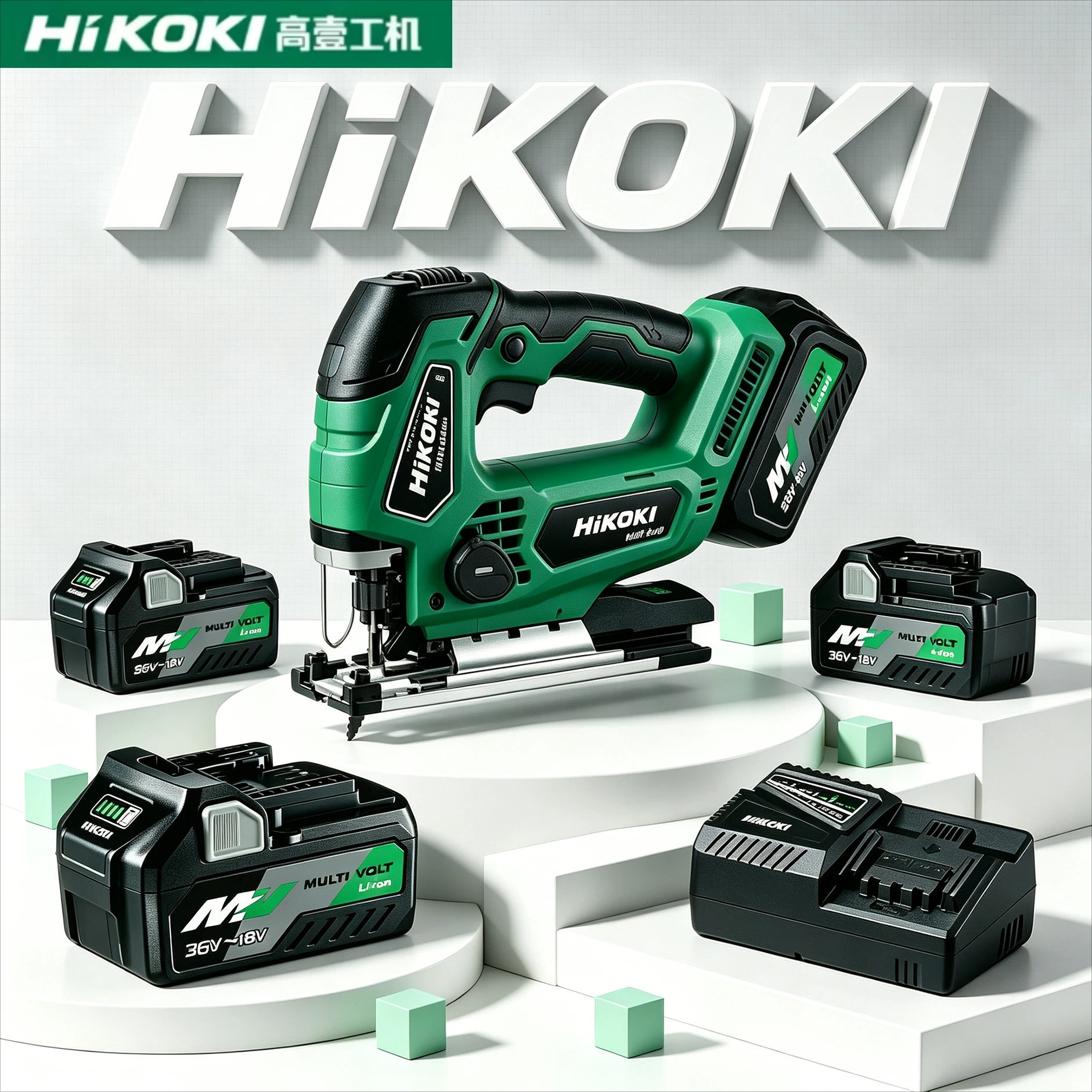 Original HiKOKI 18V/36V 5.0Ah High Capacity Battery BSL36A18,for Hitachi Blowers and Hedge Trimmers with Long Runtime,Dust Proof