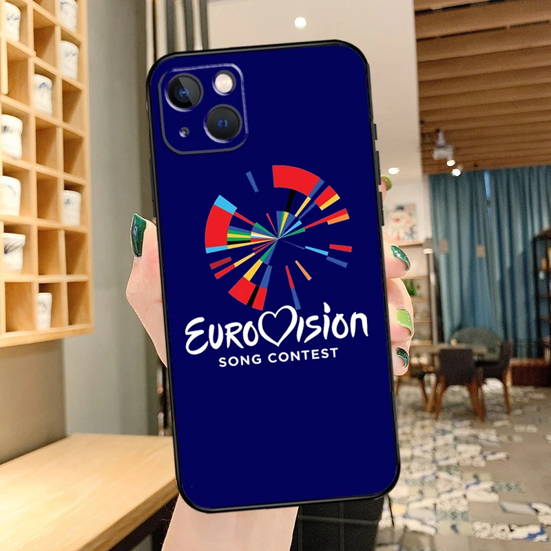 Eurovision Song Contest Case For iPhone 14 15 16 13 12 11 Pro Max XR XS X Plus 12 13 Mini Phone Cover