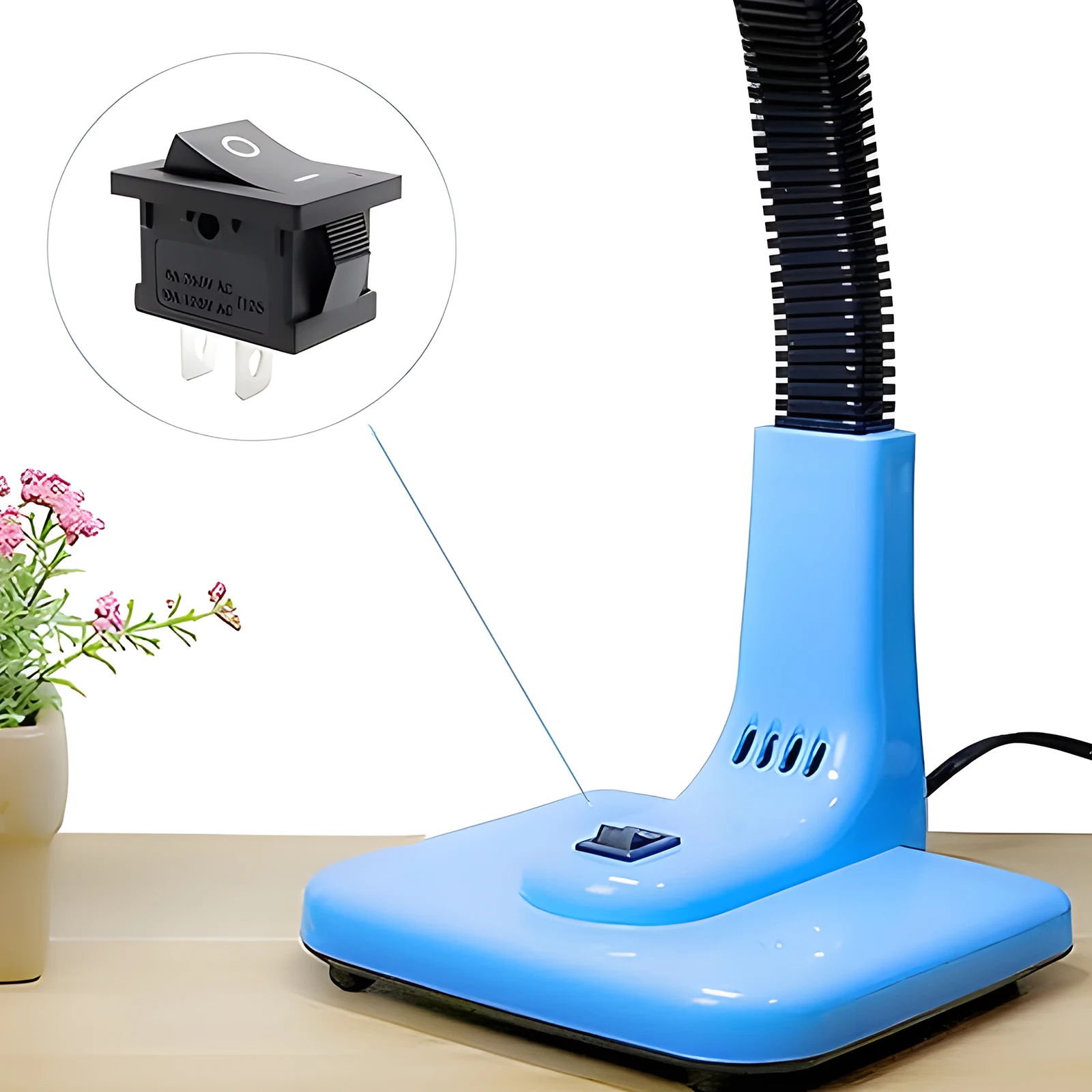 6 buah sakelar On Off Rocker 2p 3p Kcd1 Kcd3 Mini menempel Toggle bundar jepret SPST untuk perahu Mobil