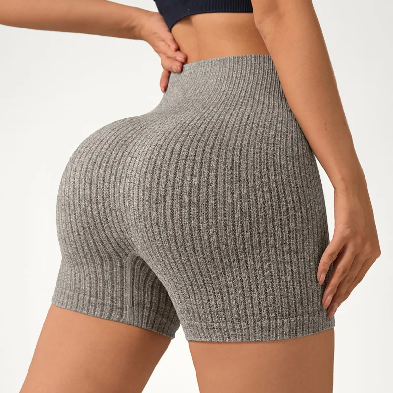 جديد إمرأة سلس اليوغا السراويل عالية الخصر تجريب السراويل اللياقة البدنية اليوغا رفع بعقب اللياقة البدنية السيدات اليوغا رياضة الجري سراويل قصيرة