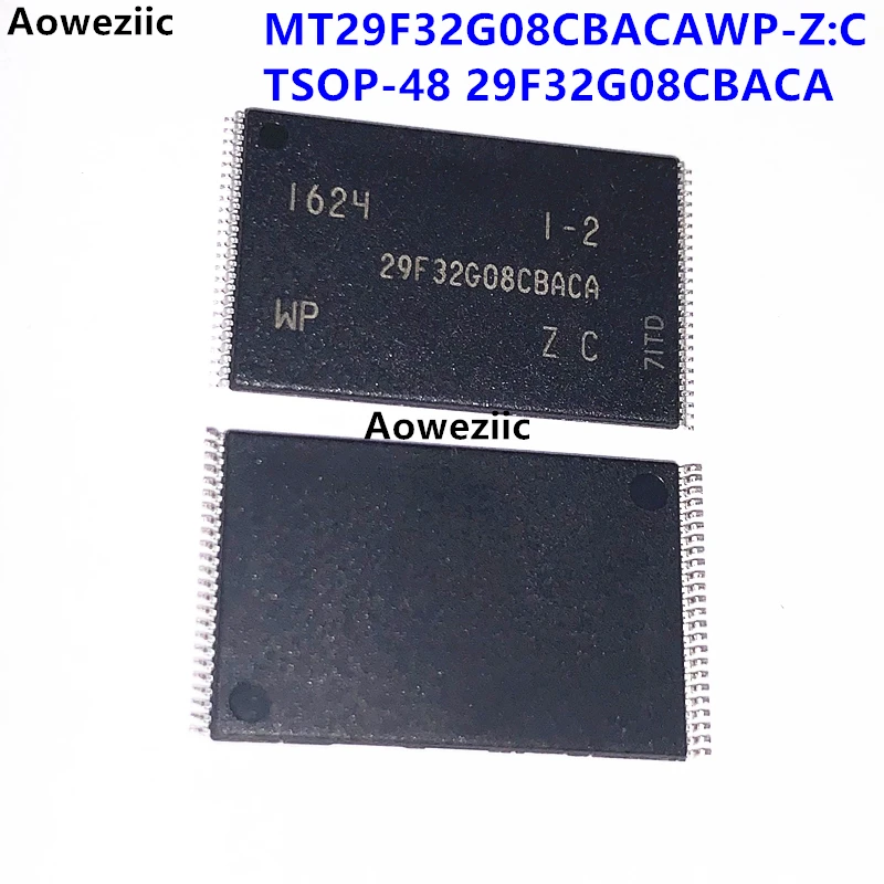 MT29F32G08CBACAWP-Z: C TSOP-48 29F32G08CBACA Flash Memory 32Gb