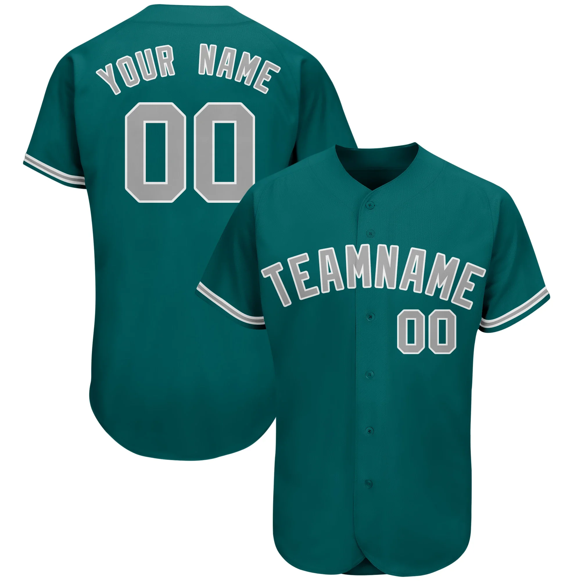 

Custom Baseball Jersey Full Sublimated Team Name/Numbers Breathable Soft Button-down Tee Shirts for Men/Kids Playing Party/Game