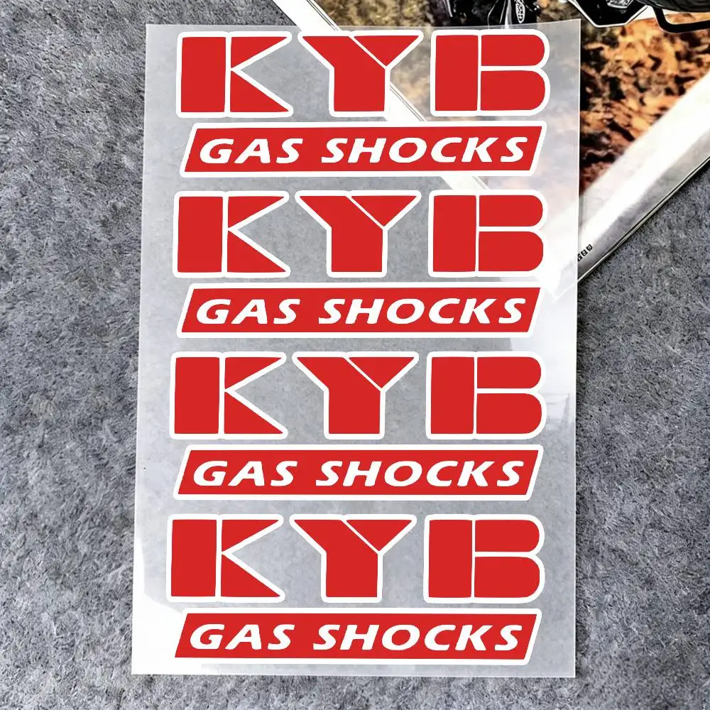 

Светоотражающие наклейки KYB для мотоциклов, 3M, предупреждающие о безопасности в темноте, для шлемов скутеров