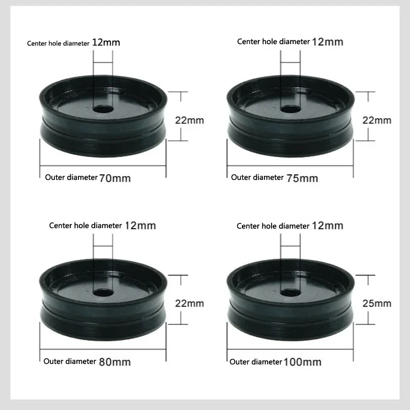 

Diameter 70/75/80/100 mm Air Cylinder Piston of Tyre Changer Rubber Plug Quick-wear Part Fittings 1pc