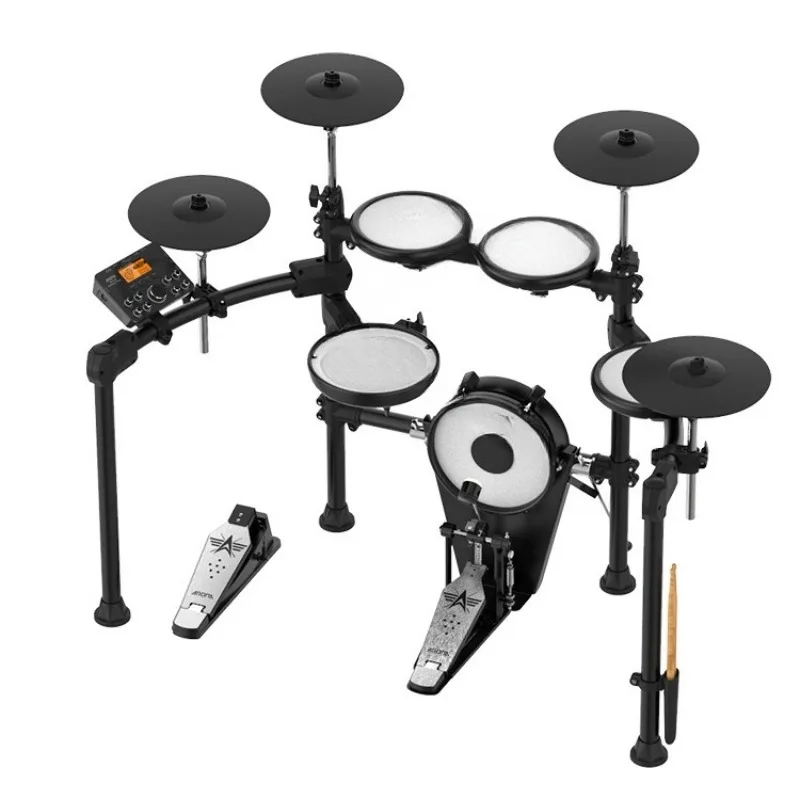 Electronic drums, portable jazz performance, teaching household drums