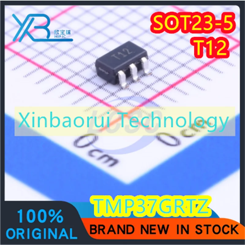 

(5/40pieces) TMP37GRTZ TMP37 Parts Marking T12 Temperature Sensor SOT23-5 New Electronics Free shipping