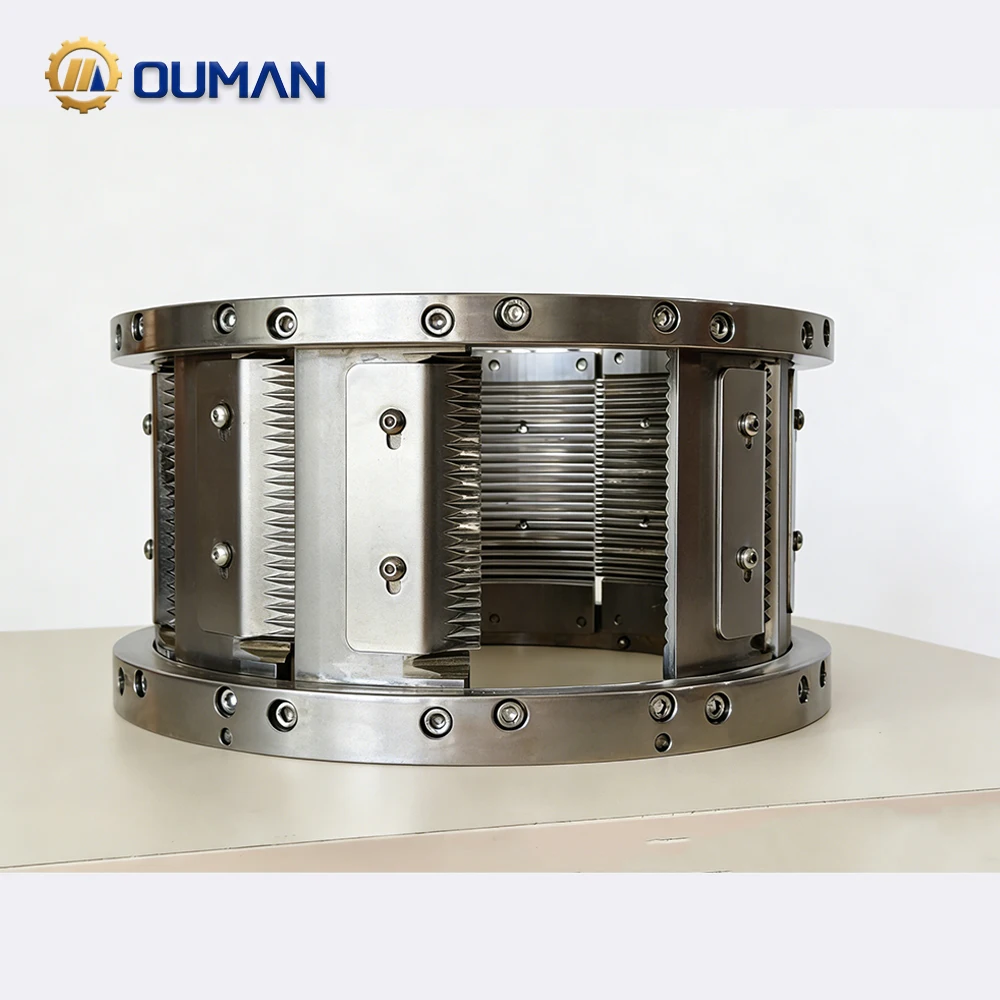 High Speed Stainless Steel Industrial Vegetable Cutter Blades Set 320mm Diameter CE ISO Certified for Shredded Potatoes