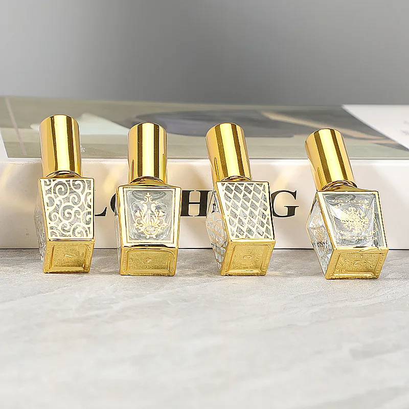 8ml Spray Bottles Gold Sample Empty Containers Travel Portable Glass Atomizer Elegant Perfume Bottle