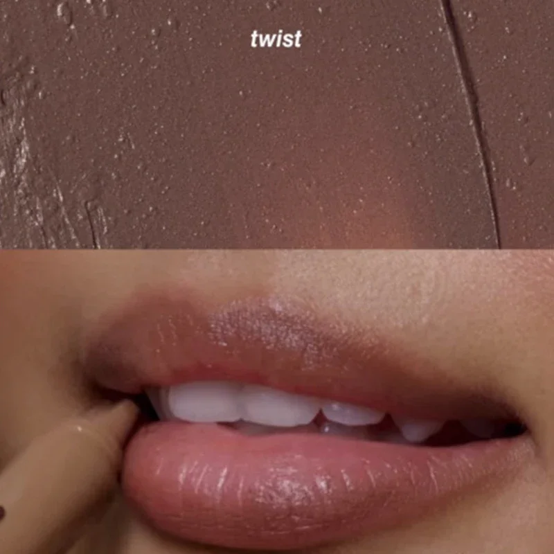 Pele peptídeo lábio forma caneta longa duração lábio forro lápis nude batom gloss rouge multi uso caneta de maquiagem labial cremoso suave