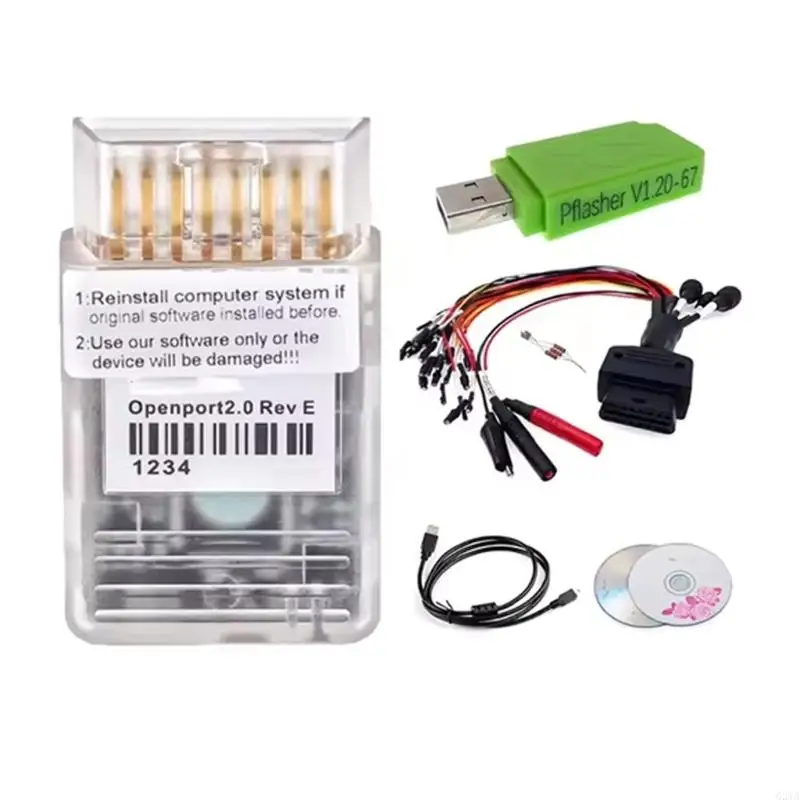 Portable Engine Control Unit Flashing Equipment For Car And Motorcycle Diagnostics Real Time Data Monitoring