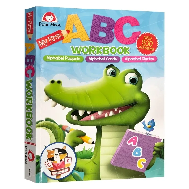 Evan-Moor My First ABC Work Book Ages 3-6 Workbook,aged 3 4 5 6, English book 9781645141488