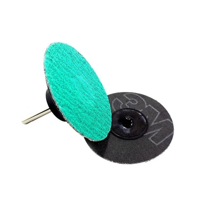 Imagem -04 - Polegada 50 mm Disco Abrasivo 3m 577f Zircônia Superfície Condicionado Mudança Rápida Discos de Lixamento 20 Peças