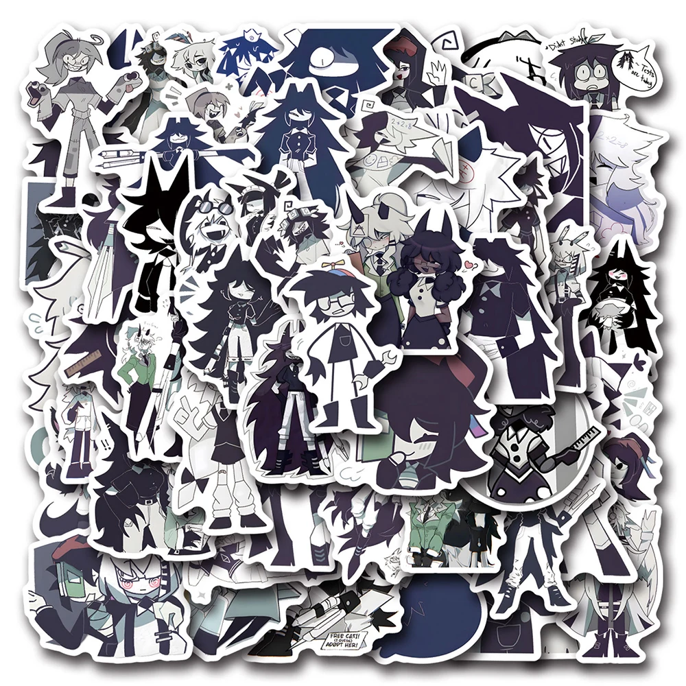 

10/30/50/110pcs Game Fundamental Paper Education Anime Stickers for Suitcase Fridge Laptop Notebook Cool Cartoon Sticker Kid Toy