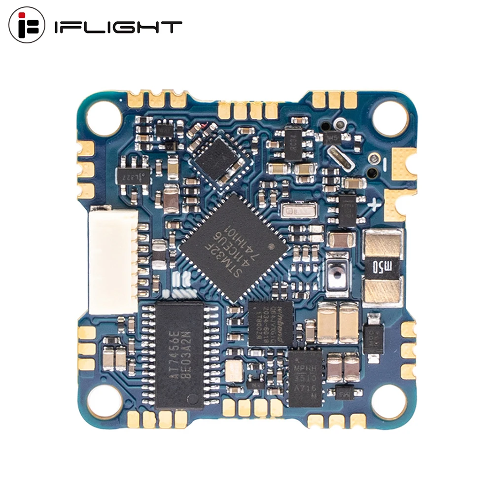 

IFlight Whoop F411 F4 20A AIO Board (BMI270) BLHeli-S 5V 2A USB Micro with 25.5*25.5mm Mounting Holes for RC FPV Racing Drone