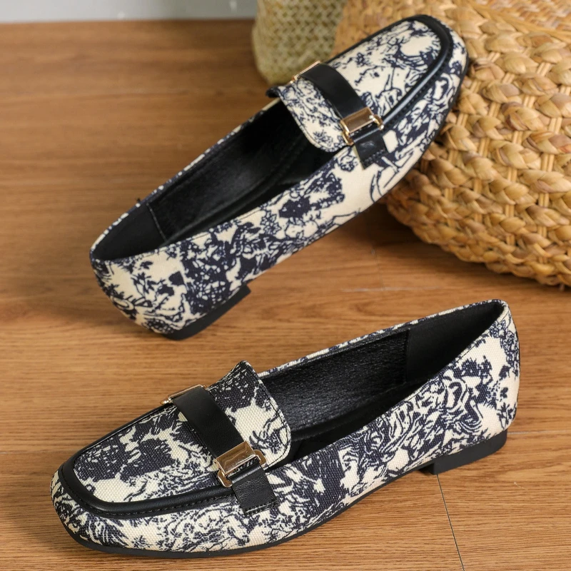 Jesienne damskie mokasyny z kl – Shoes For Women Flats recenzja i cena