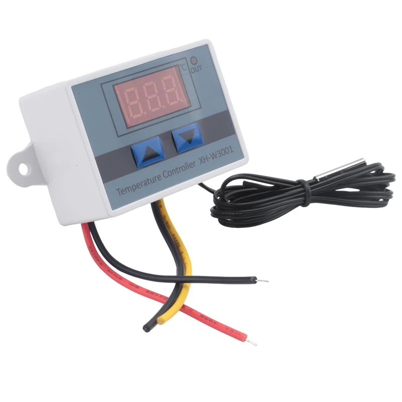 Digital Temperature Controller Display Thermostat Control Switch And Thermistor Sensors Temperature Probe