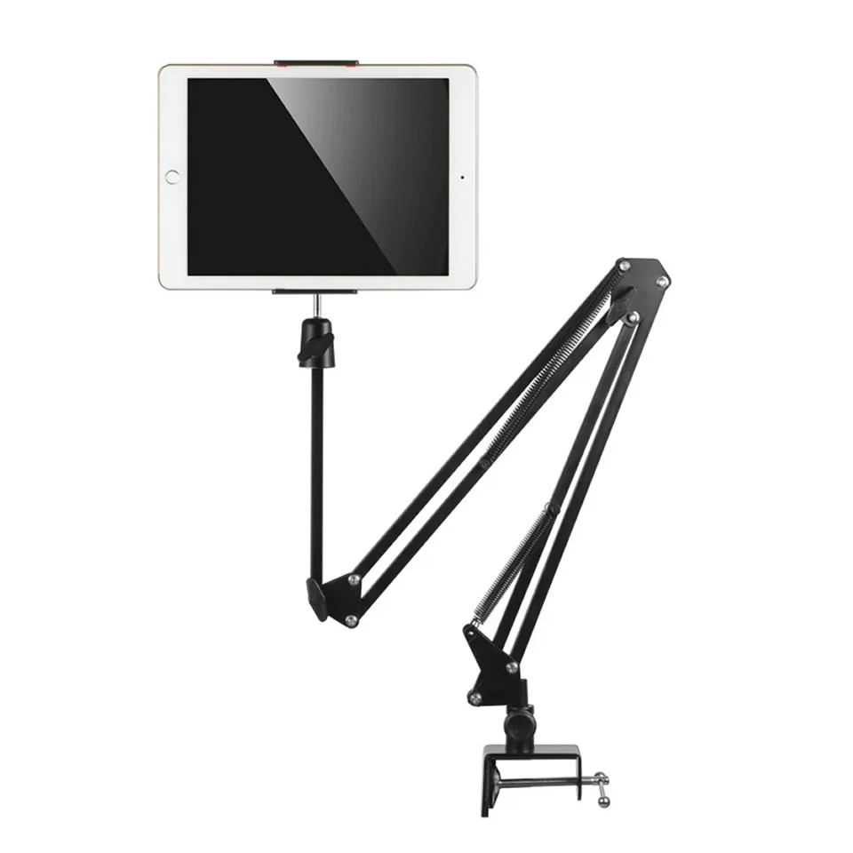 Soporte ajustable para tableta de 4 a 360 pulgadas, brazo perezoso para cama, escritorio, iPad Mini, 12,9