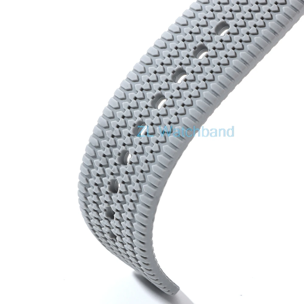 Soft Silicone Watch Bands Quick Release Rubber Watch Strap for Omega for Huawei Watch Replacement Wristband 18mm 20mm 22mm 24mm - view 6