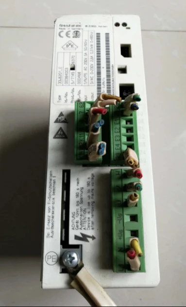 33.8201-E   0.37kw 220V   inverter  ,   In good working condition, free shipping   a