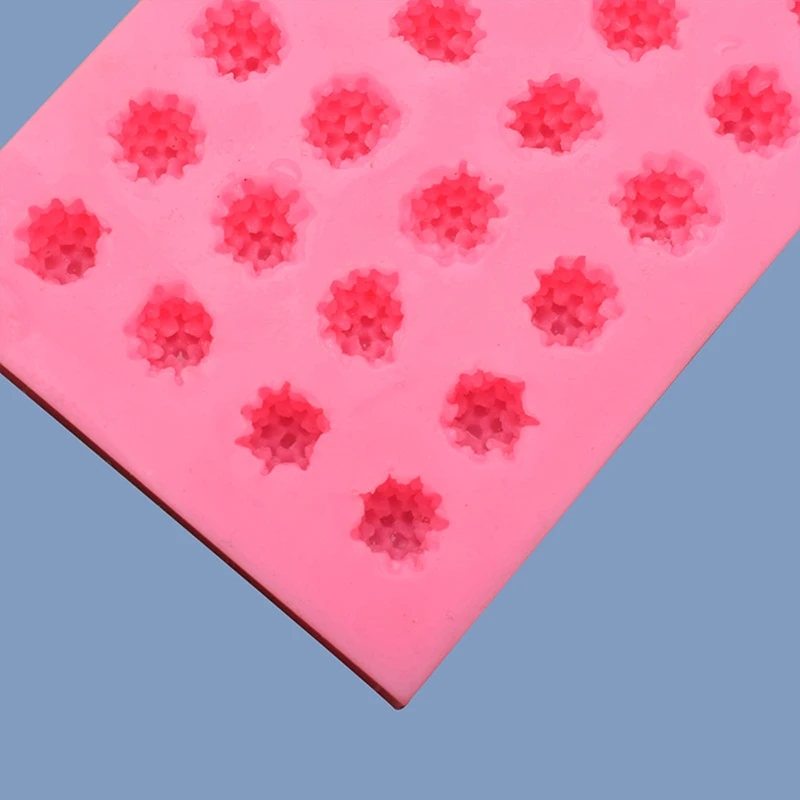 HotDIY 3d Raspberry Fruit Silicone Mold Diffuser Plaster Epoxy Resin Mold Fondant Chocolate Mousse Cake Decoration Baking Mold