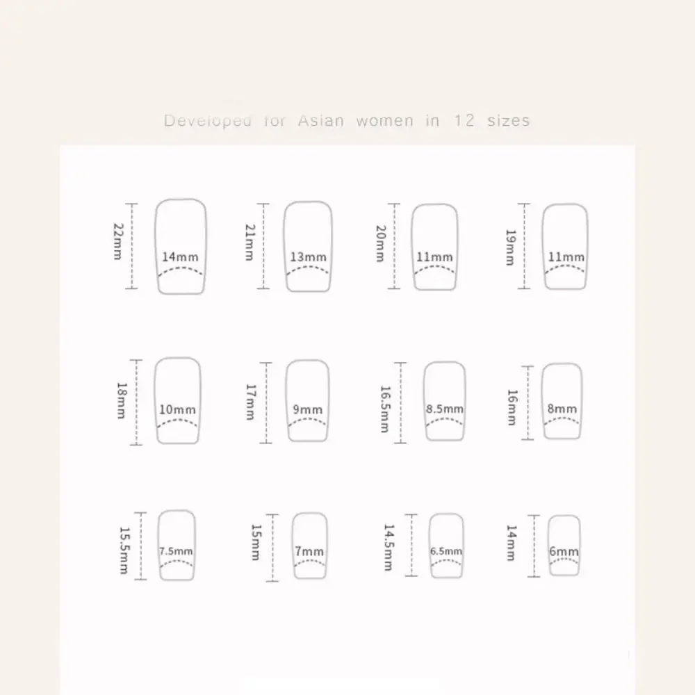 أزياء طويلة مربع الأظافر كاذبة الفرنسية أورورا الأرجواني وهمية نيلز الحب القلب انفصال الصحافة على الأظافر DIY